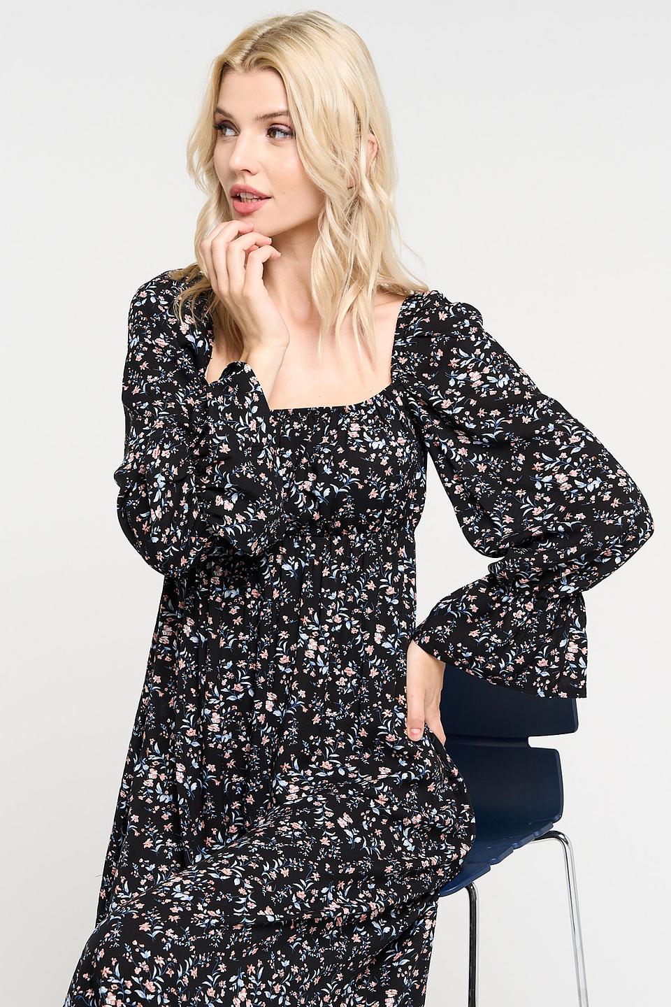 Платье BE YOU с цветочным принтом