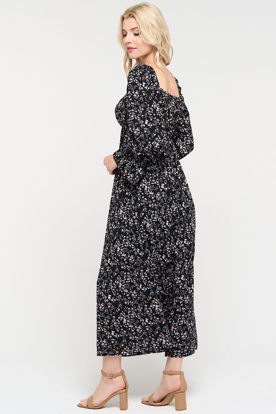 Платье BE YOU с цветочным принтом