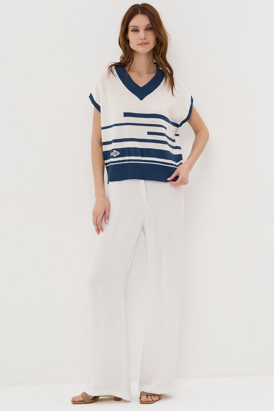 Жилет BE YOU в полоску