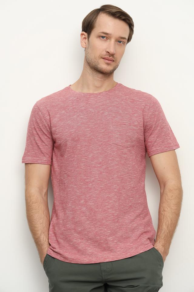 Футболка Basefield с карманом розовый