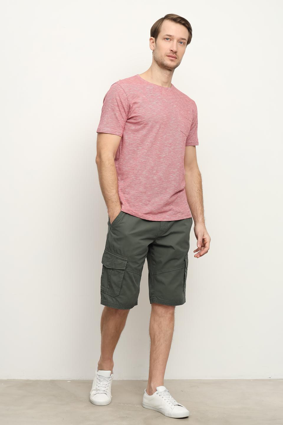 Футболка Basefield с карманом розовый