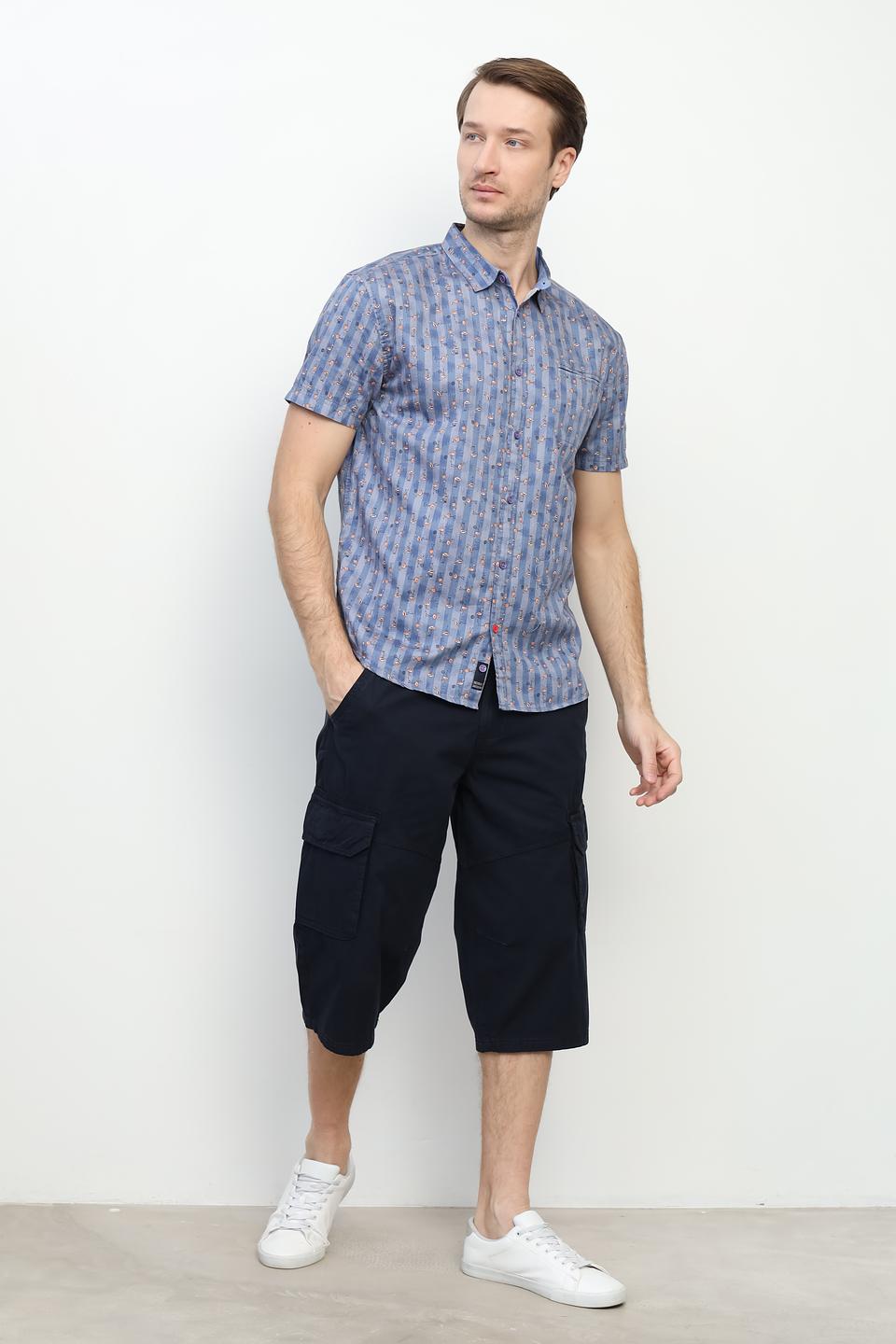 Рубашка кр Time Zone boy в полоску