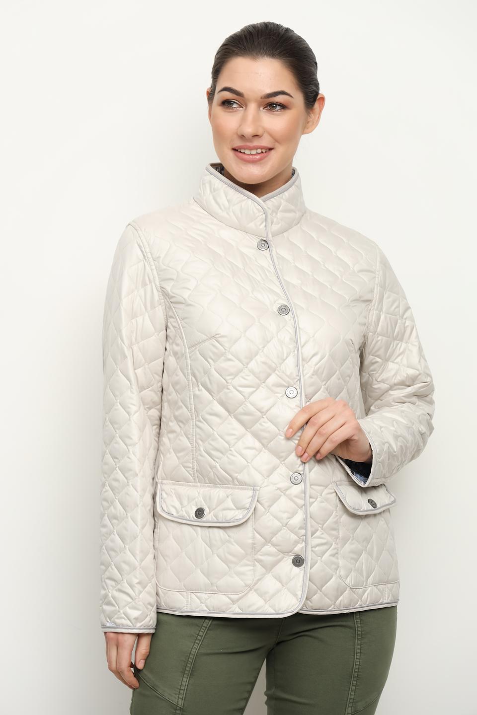 Куртка Lebek стеганая бежевая