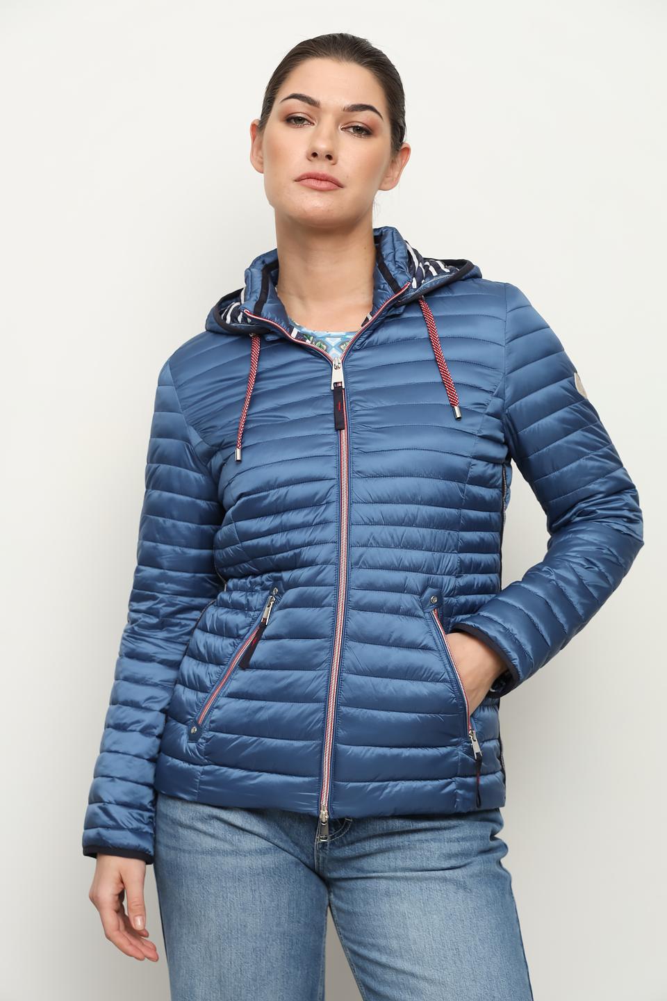 Куртка Lebek стеганая синяя