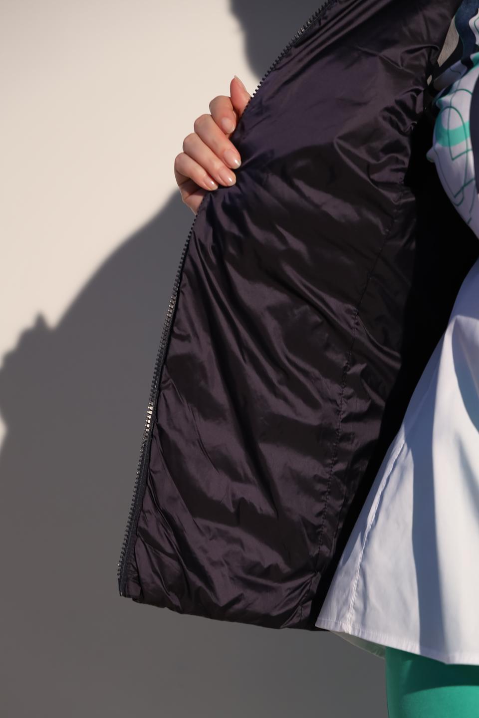 Жилет Lebek стеганый чёрный