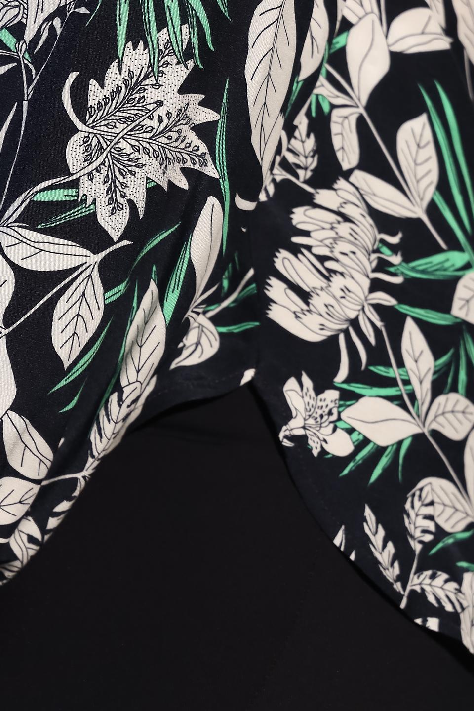 Блуза Frank Walder с цветочным принтом