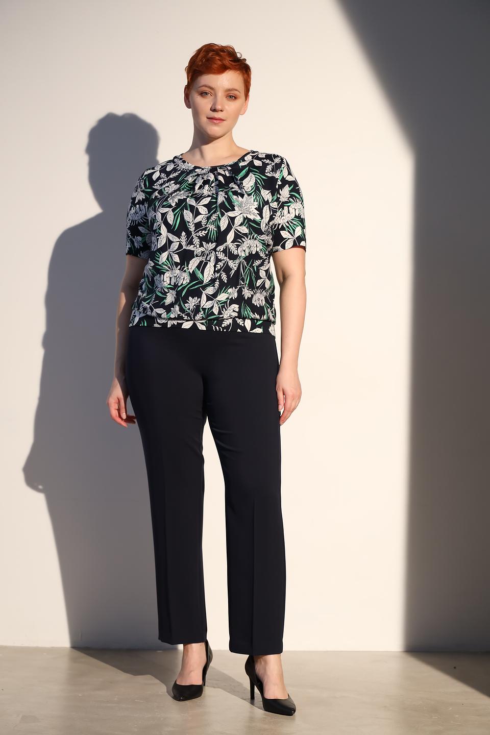 Блуза Frank Walder с цветочным принтом