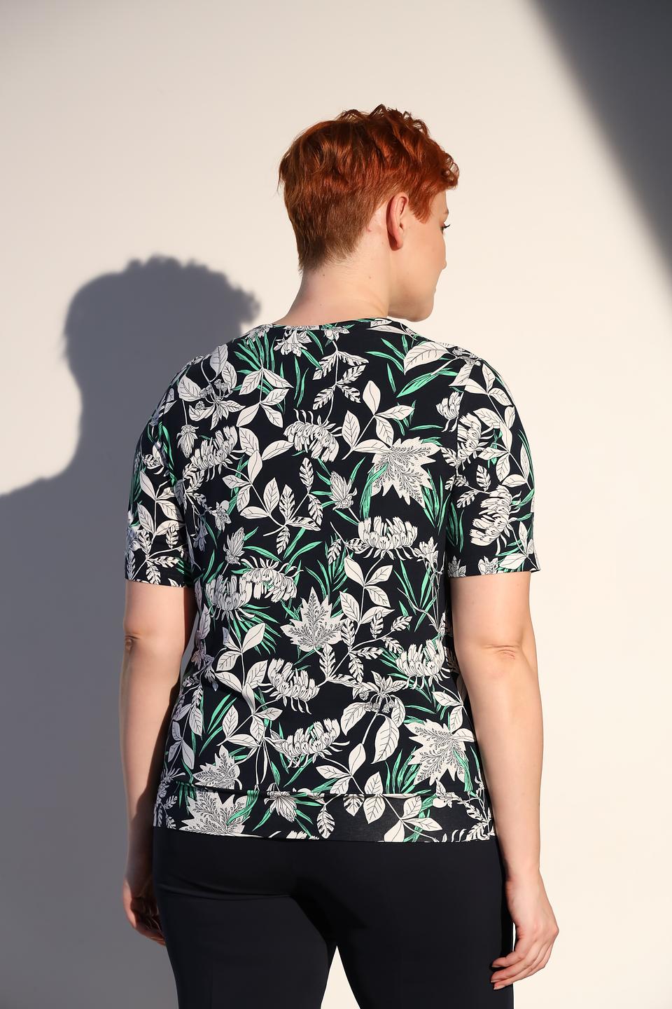 Блуза Frank Walder с цветочным принтом