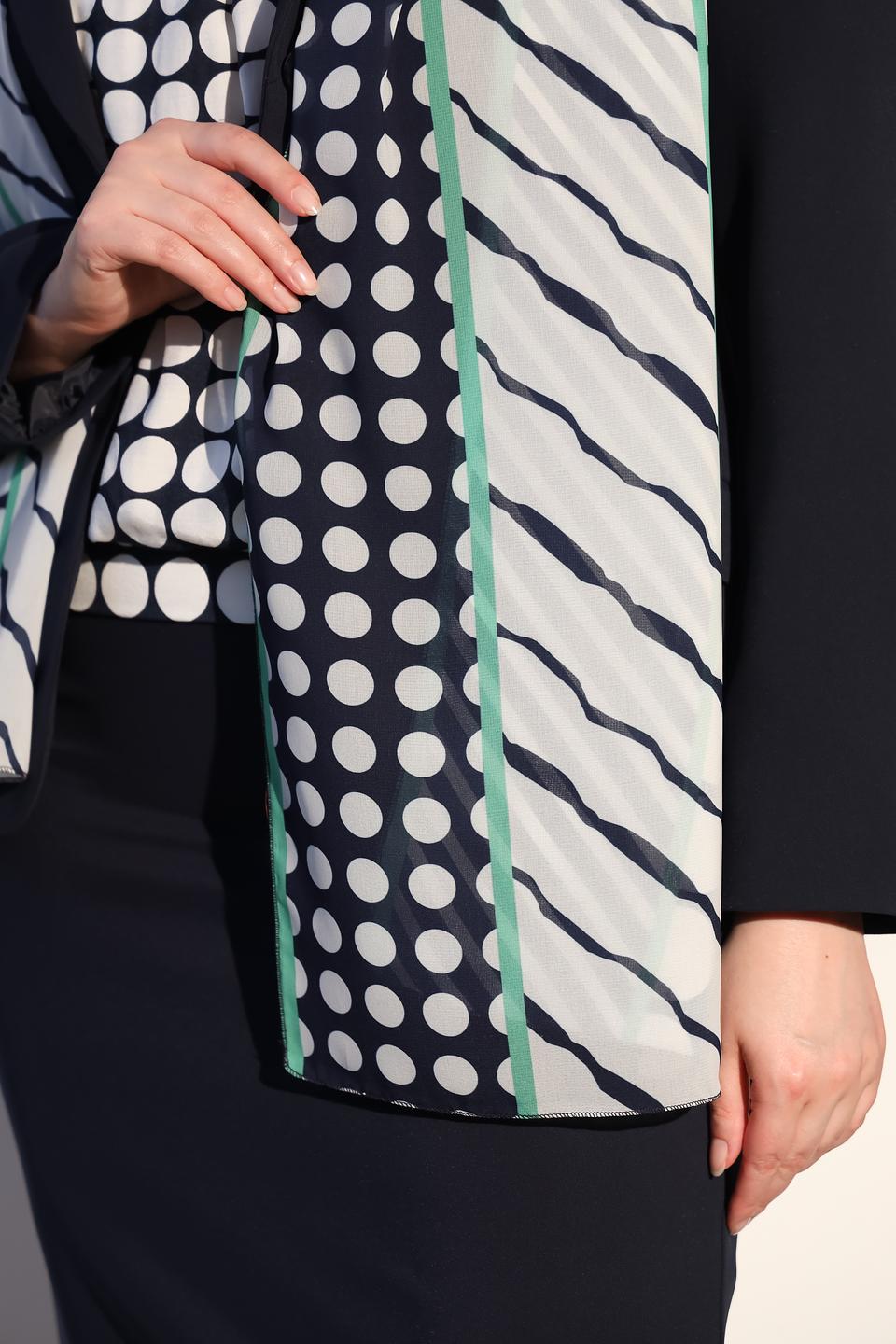 Шарф Frank Walder с принтом