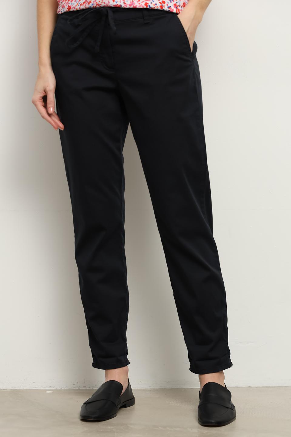 Брюки Gerry Weber чёрные с завязками