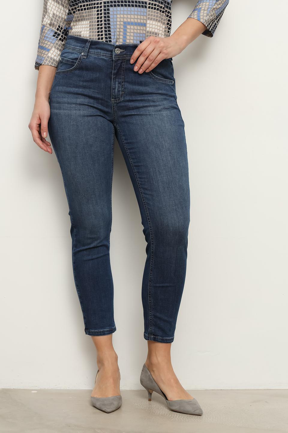 Джинсы Angels скинни тёмно-синие