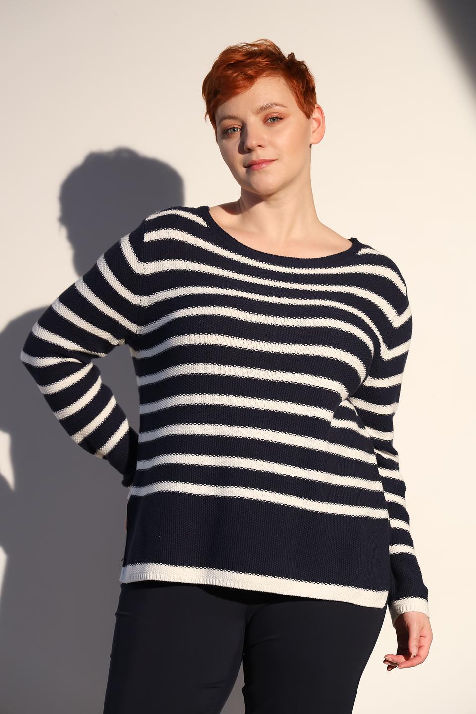 Пуловер Via Appia в полоску