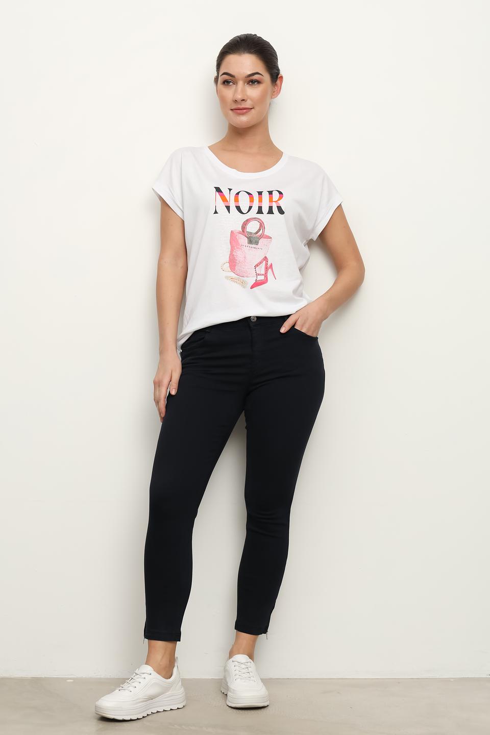 Брюки Gardeur чёрные с молниями