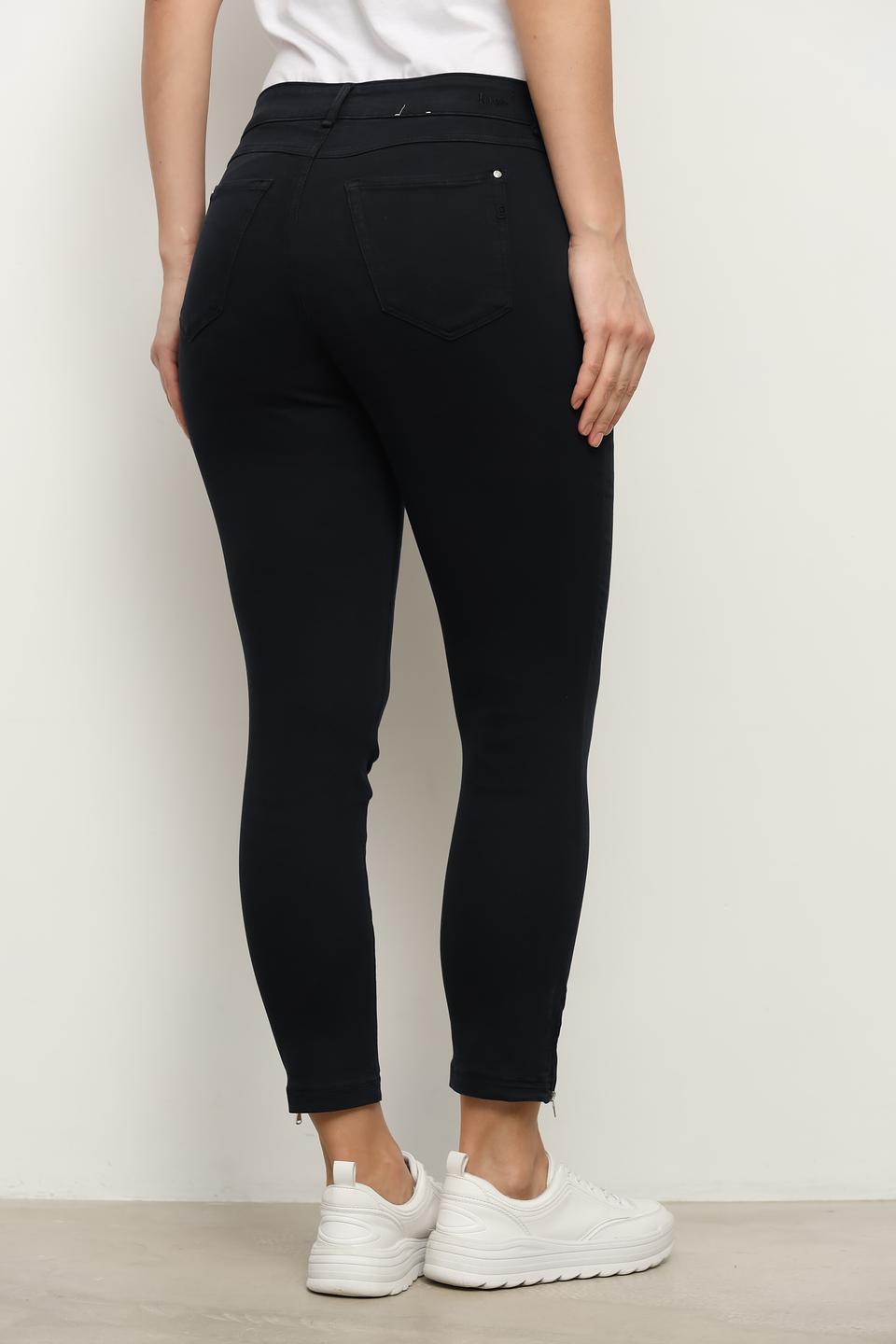 Брюки Gardeur чёрные с молниями