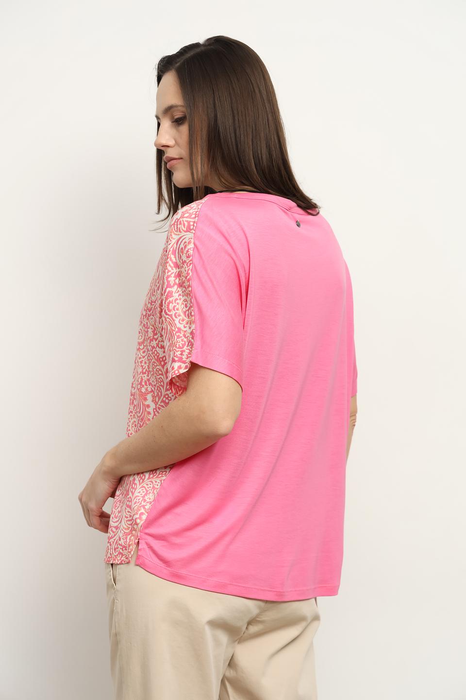 Блуза Gerry Weber с принтом розовый