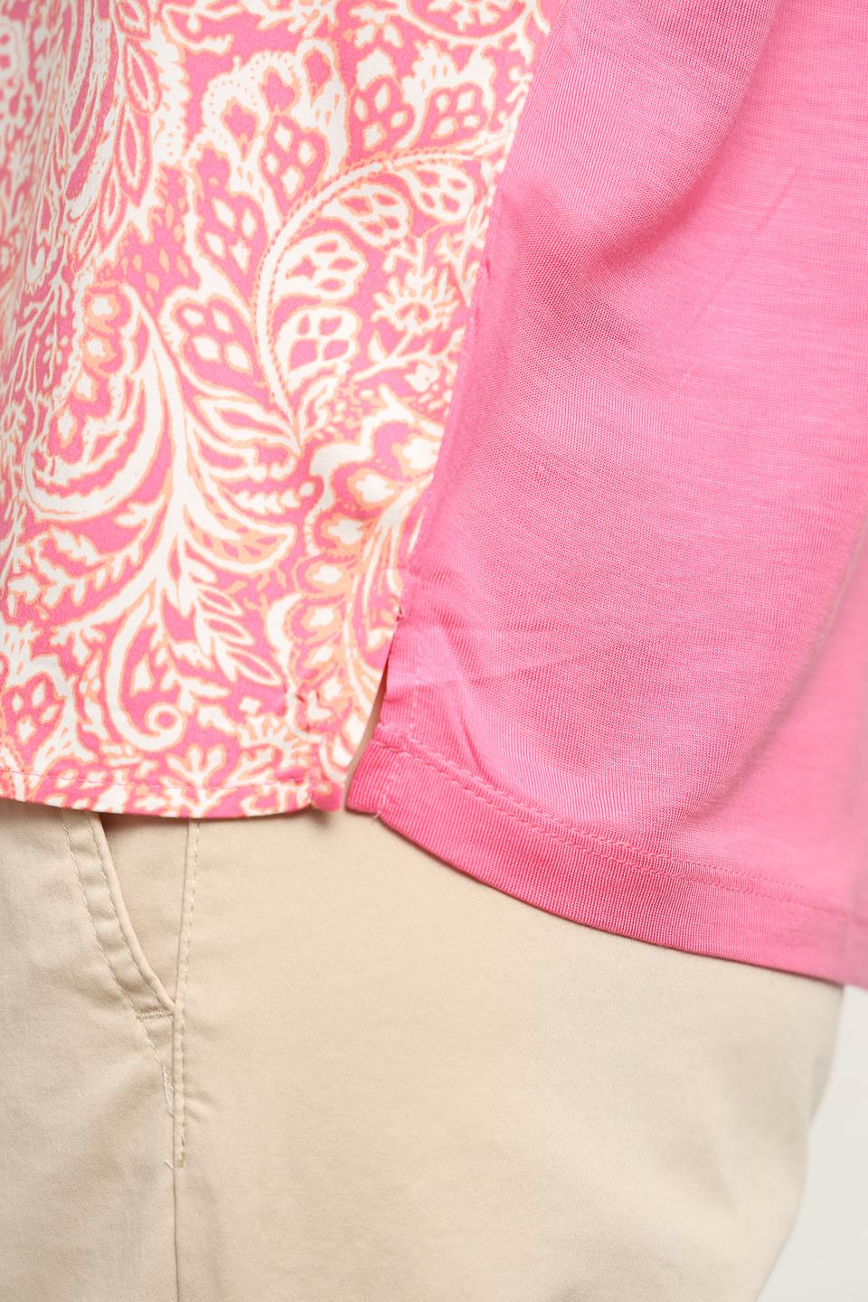 Блуза Gerry Weber с принтом розовый