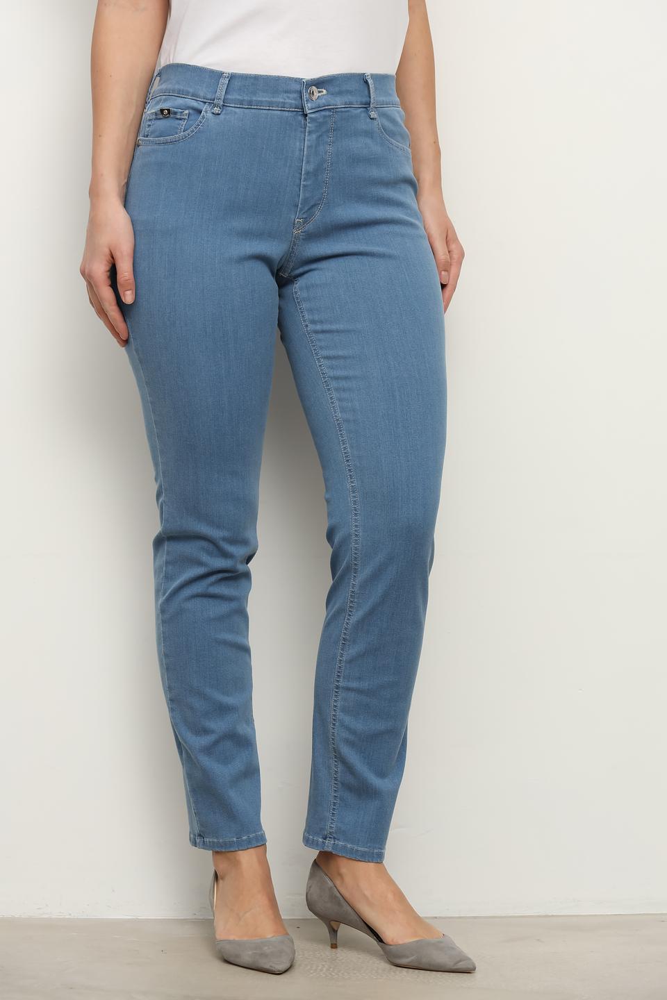 Джинсы Gardeur голубые прямые