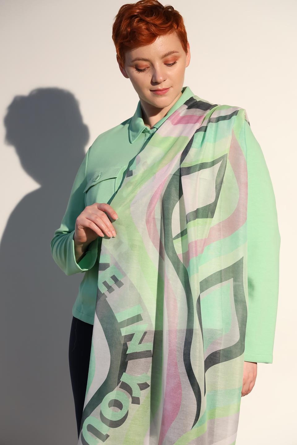 Платок Bianca с принтом