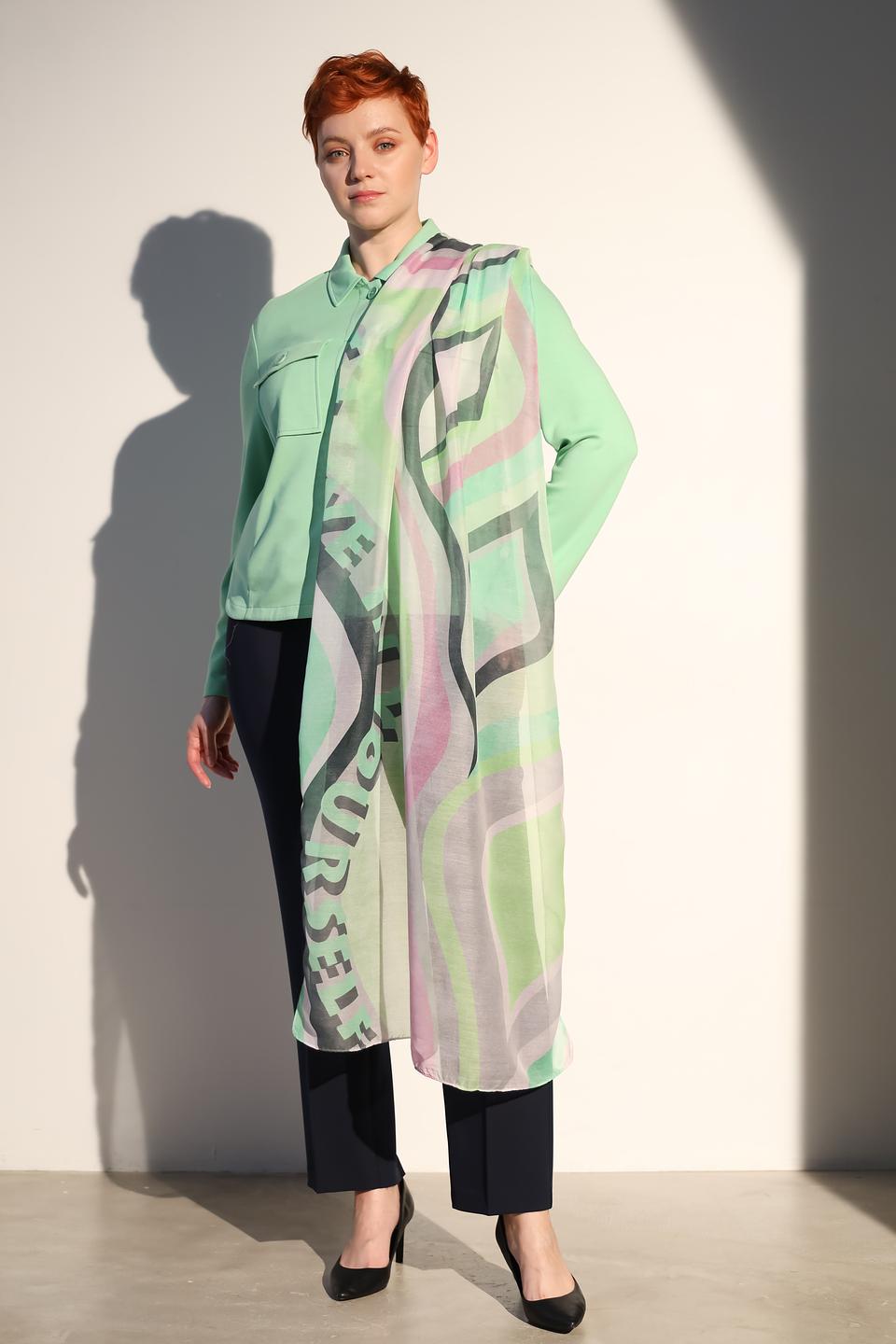 Платок Bianca с принтом