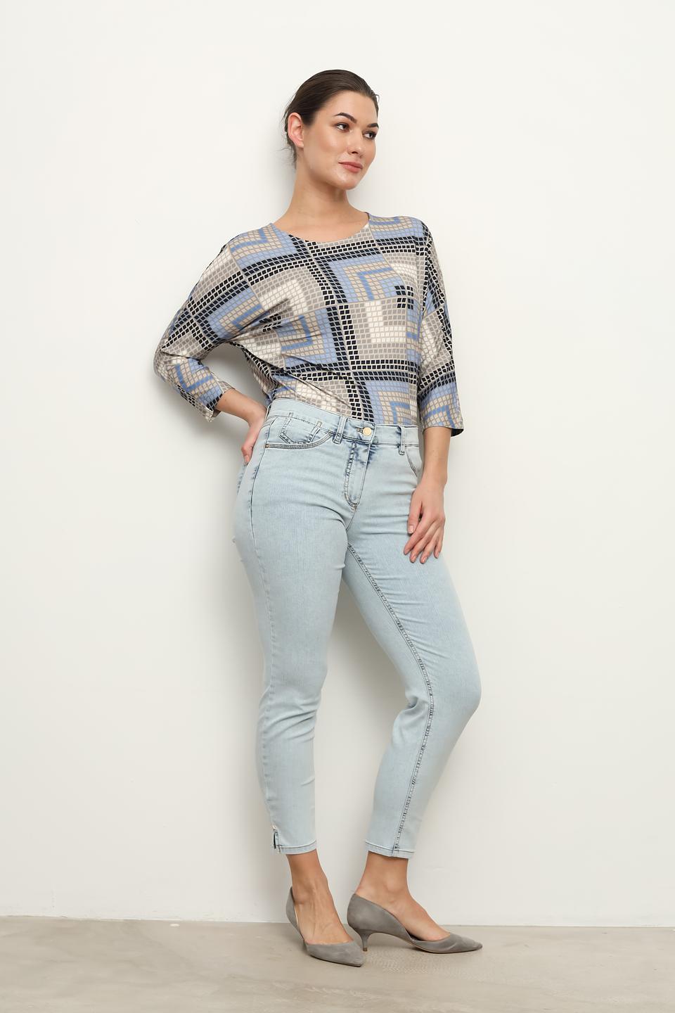 Джинсы скинни Gerry Weber голубые