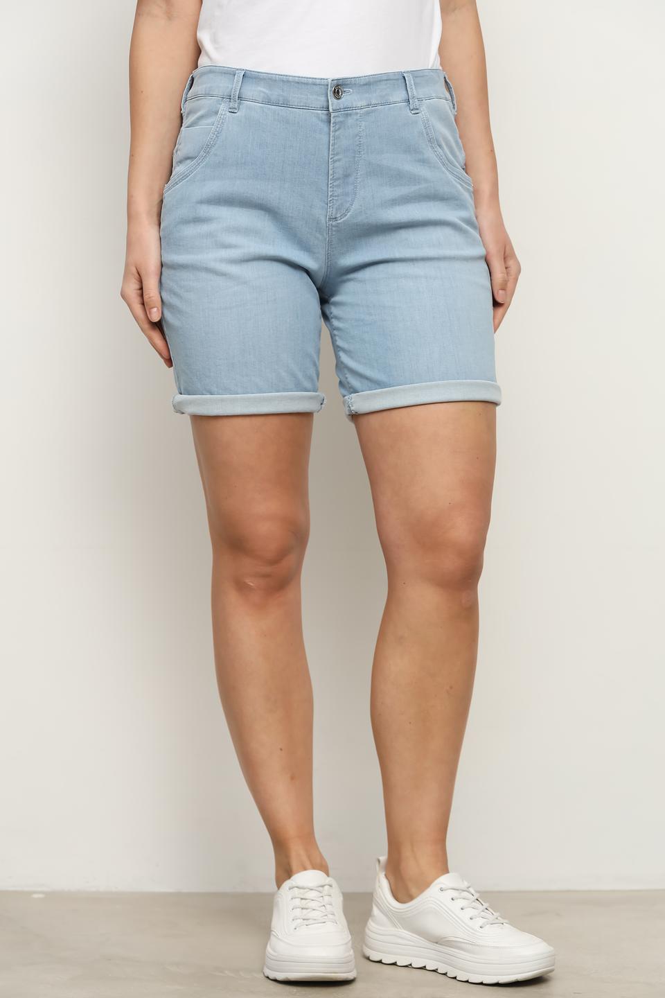 Шорты Gardeur деним светло-голубые