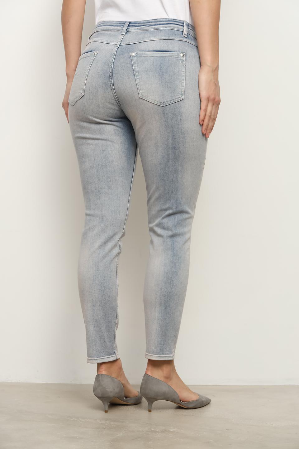 Джинсы Monari с рваностями светло-серые