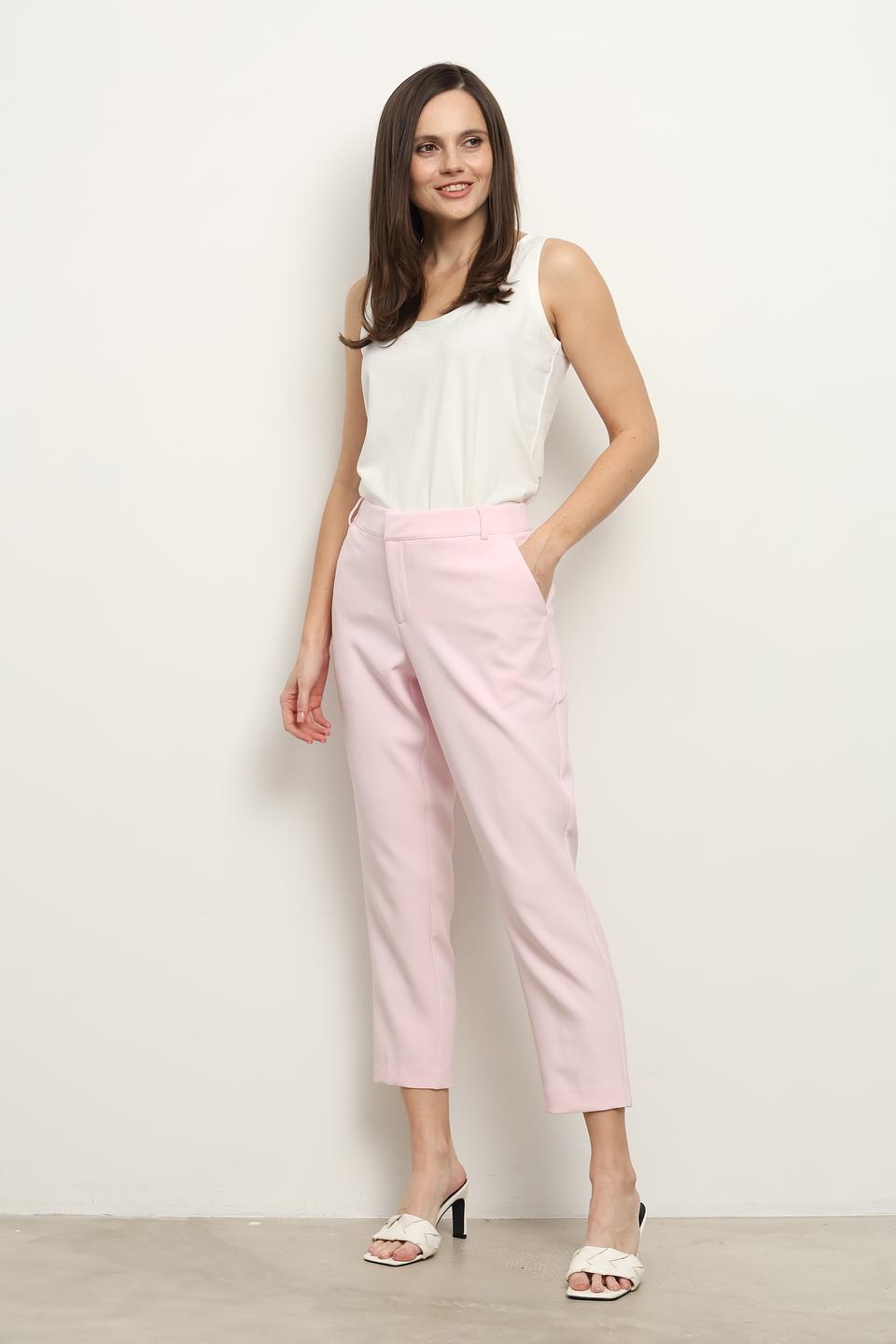 Брюки классические Monari пудрово-розовые