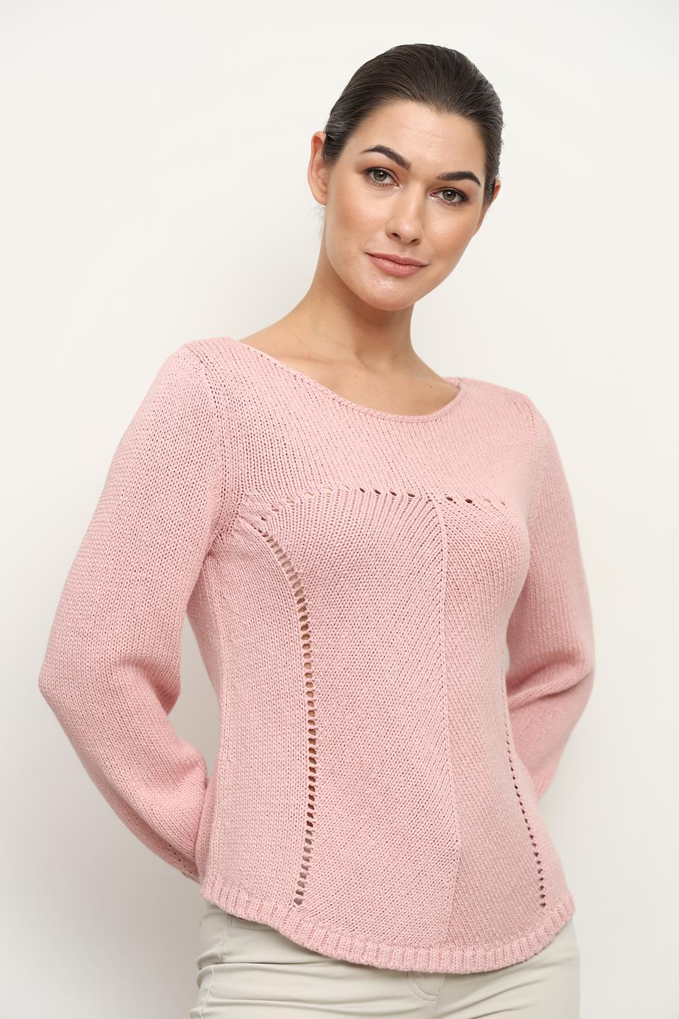 Пуловер Monari розовый