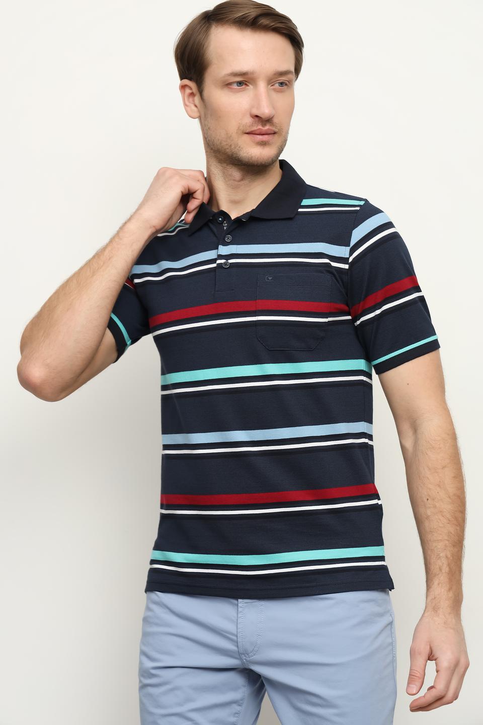 Поло Casa Moda в полоску