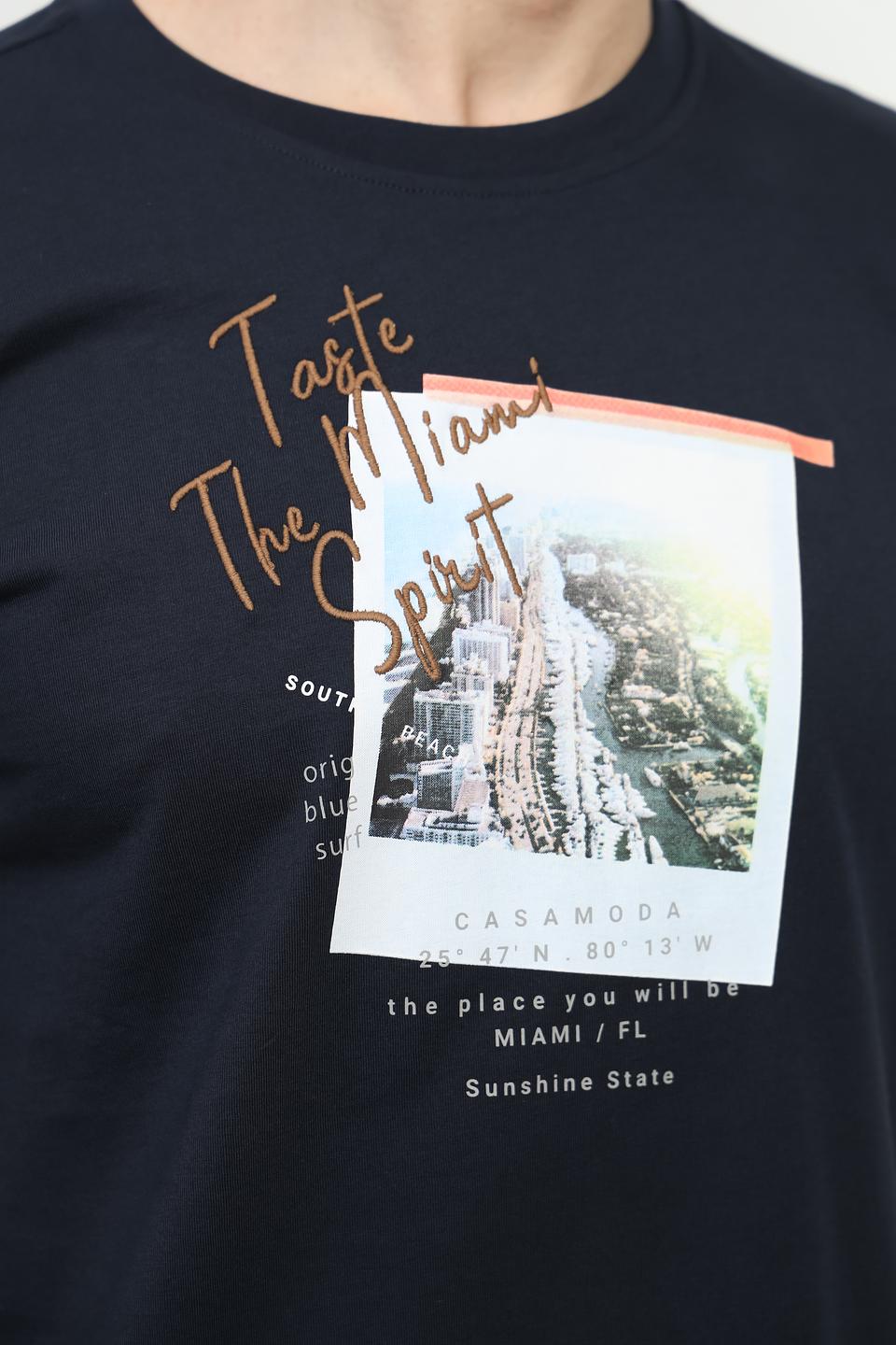 Футболка Casa Moda с принтом Miami