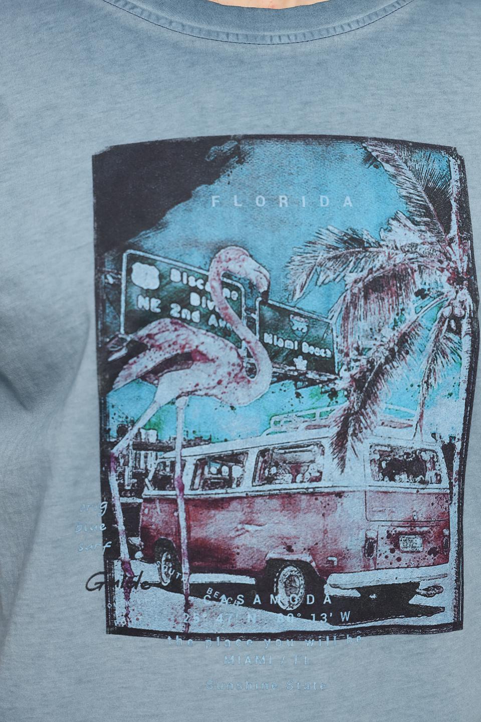 Футболка Casa Moda с принтом