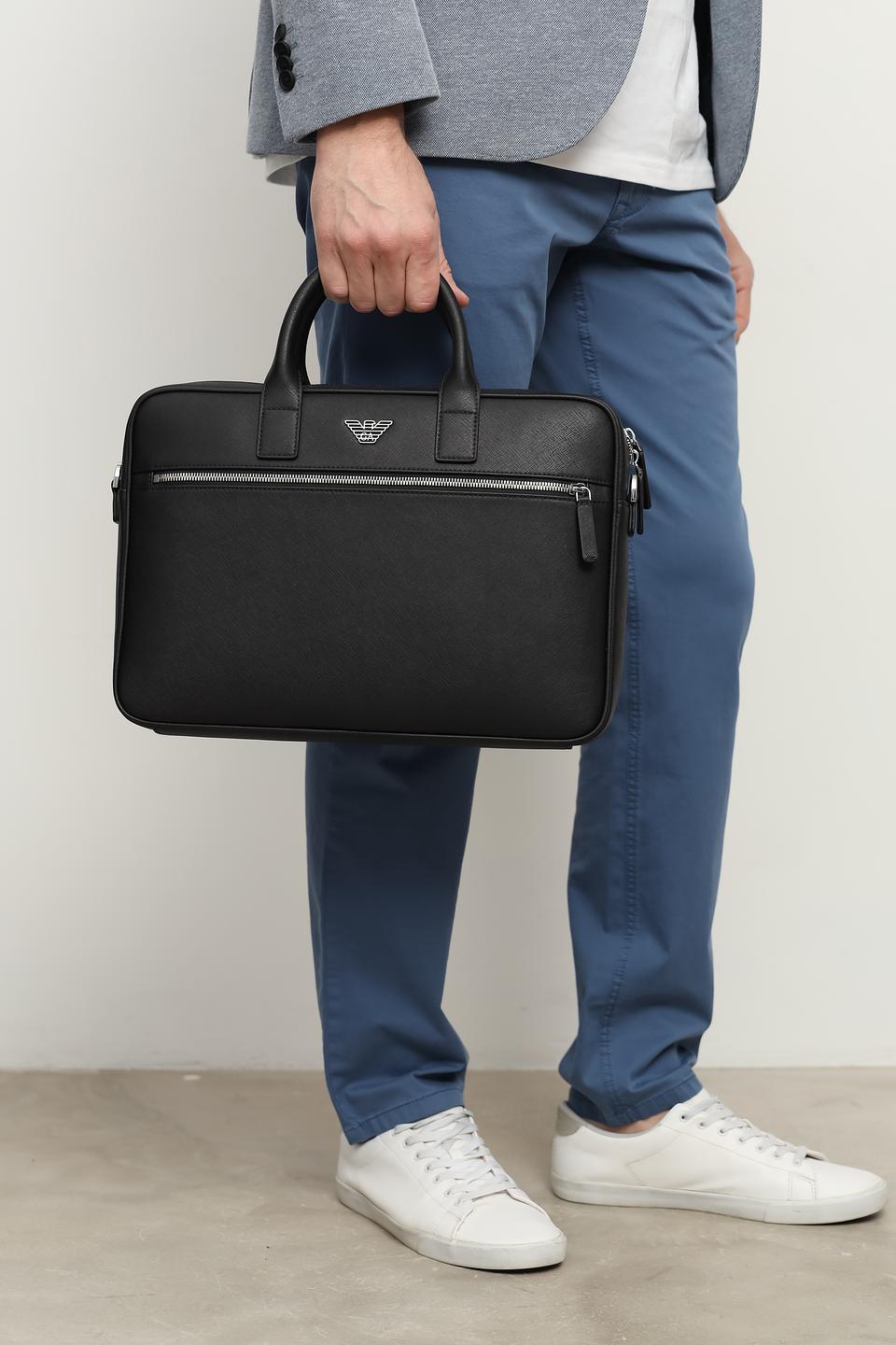 Портфель Emporio Armani чёрный