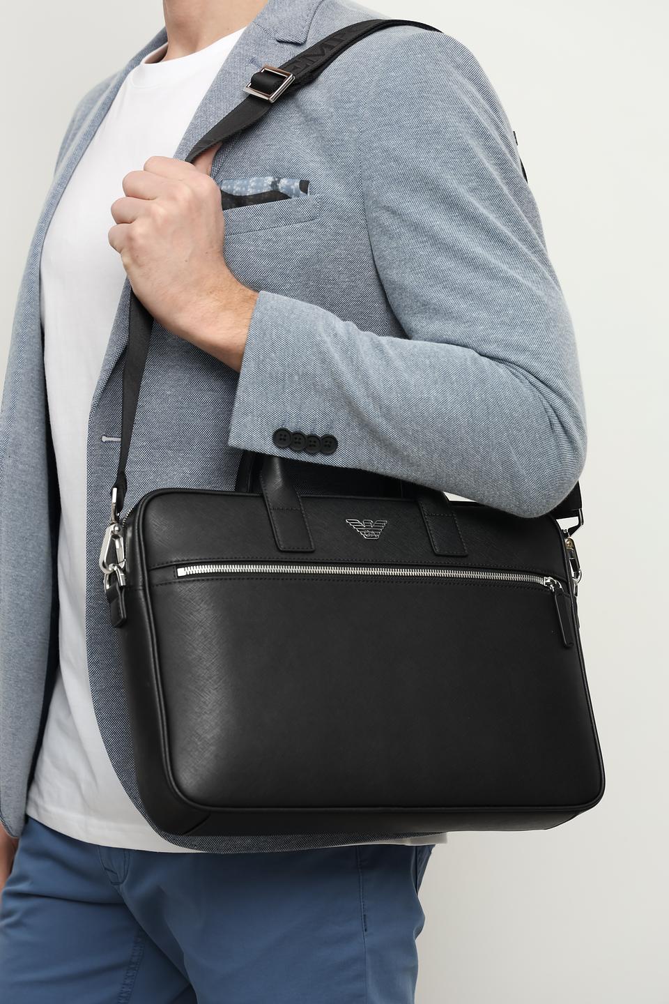 Портфель Emporio Armani чёрный
