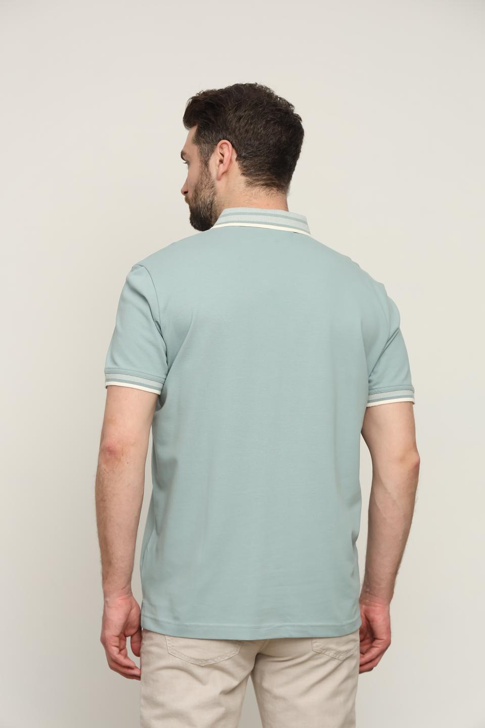 Поло Tom Tailor мятное