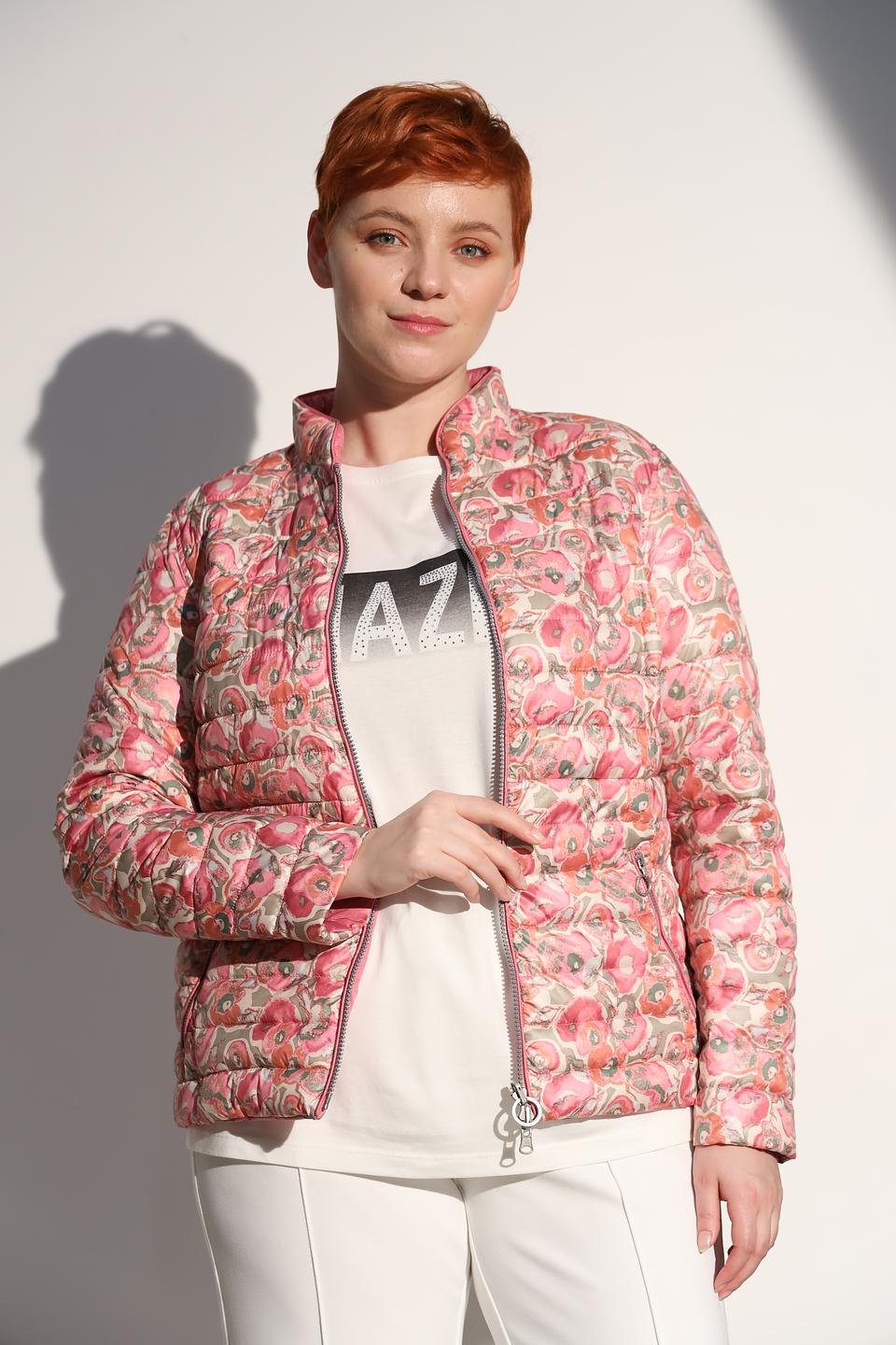 Куртка Lebek с цветочным принтом