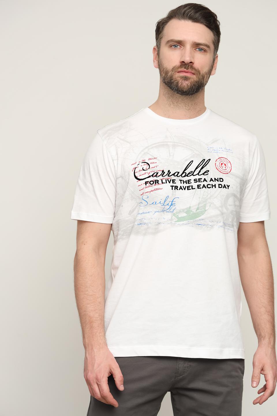 Футболка Claudio Campione с принтом