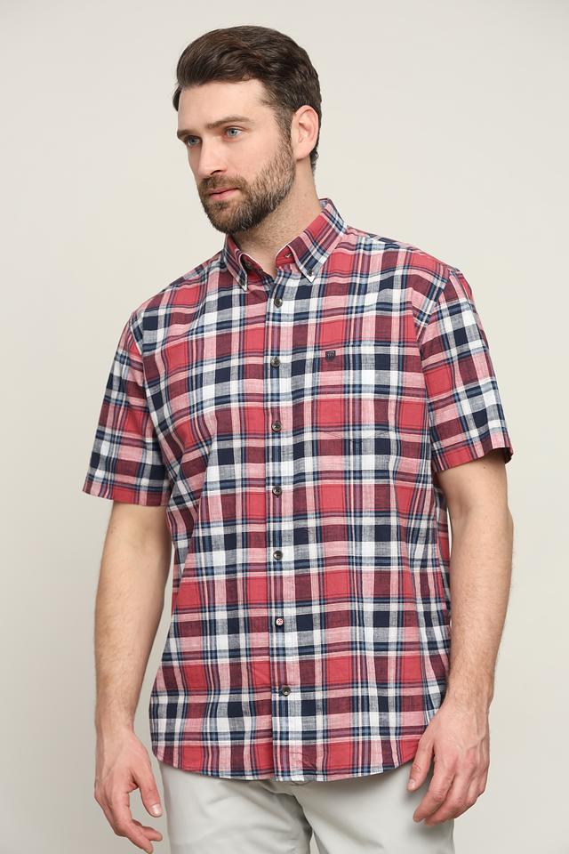 Рубашка кр Basefield в клетку