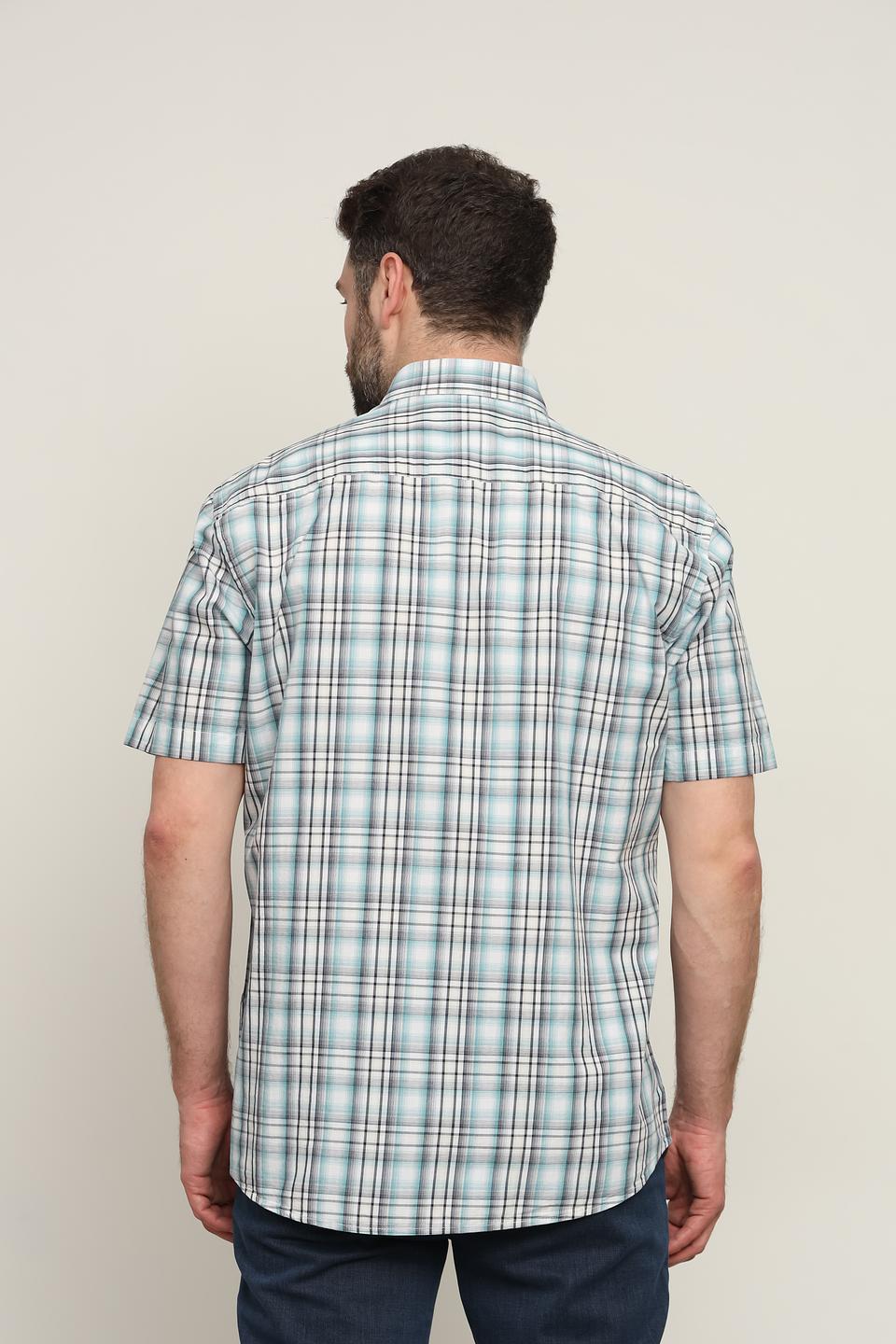 Рубашка кр Basefield в клетку