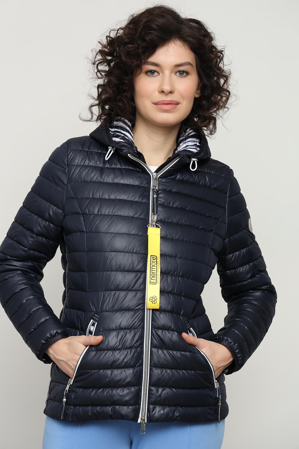 Куртка Lebek стеганая синяя