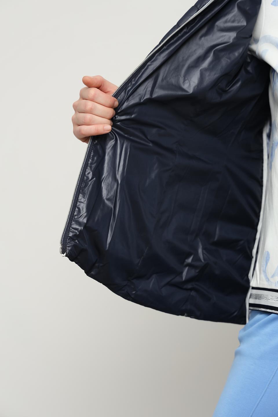 Куртка Lebek стеганая синяя