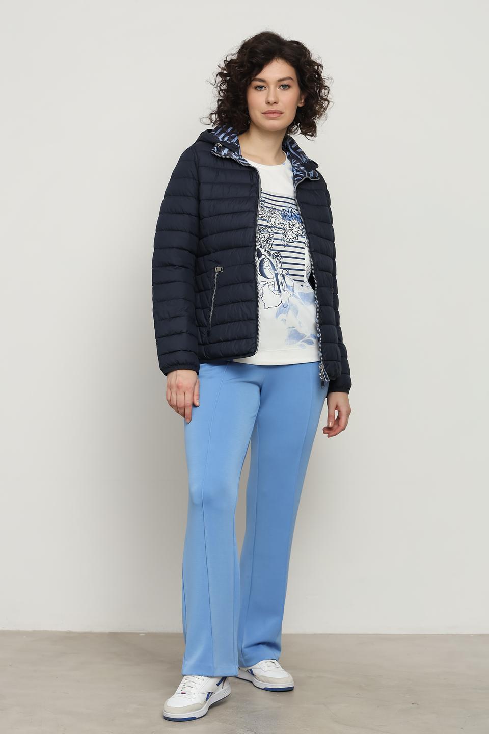 Куртка Lebek стеганая синяя