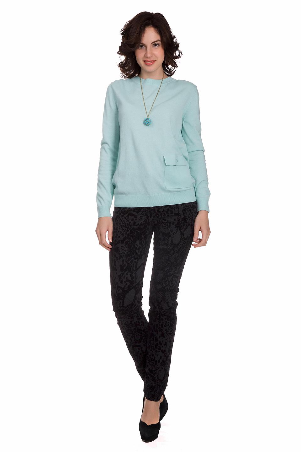 Джинсы Gerry Weber черные с принтом