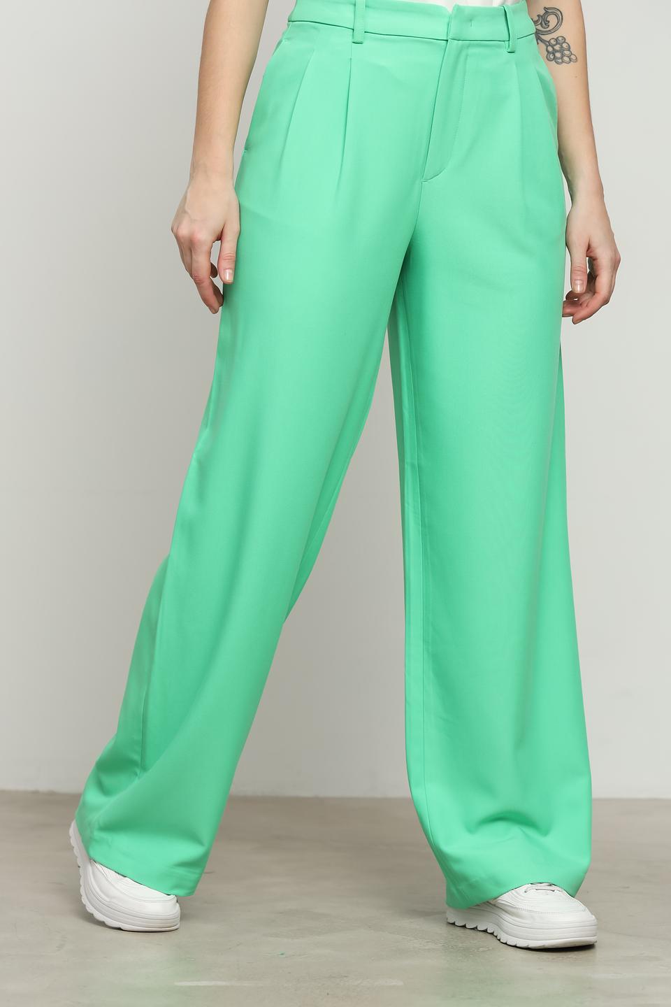 Брюки палаццо Tom Tailor мятные