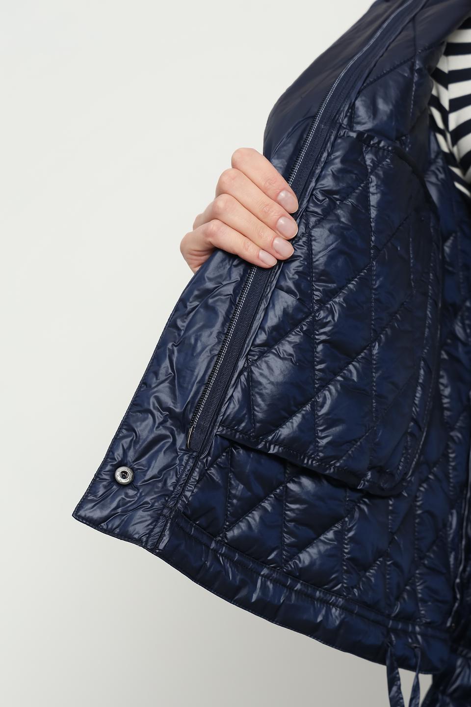 Куртка White Label стеганая синяя