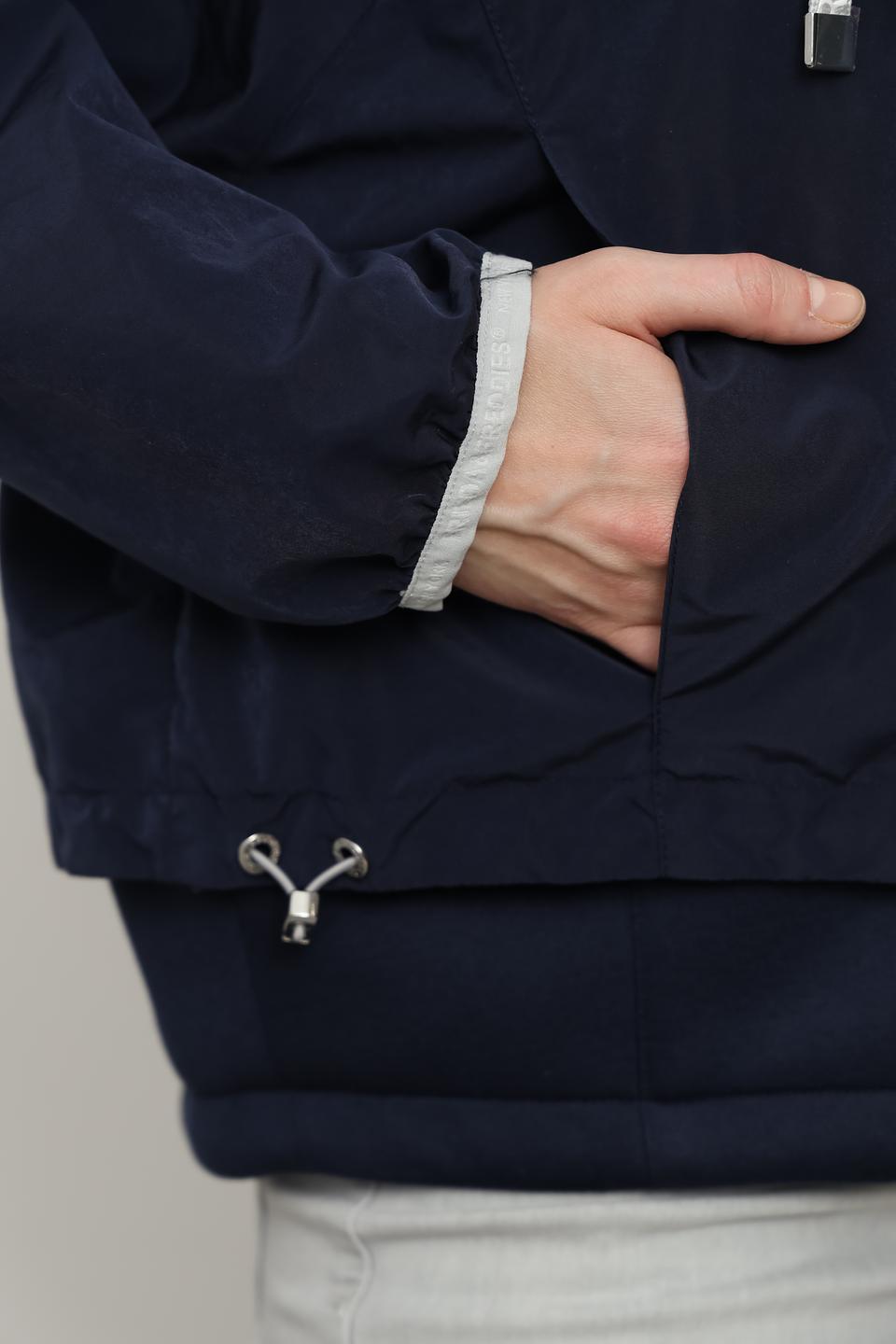 Куртка Frieda and Freddies синяя с капюшоном