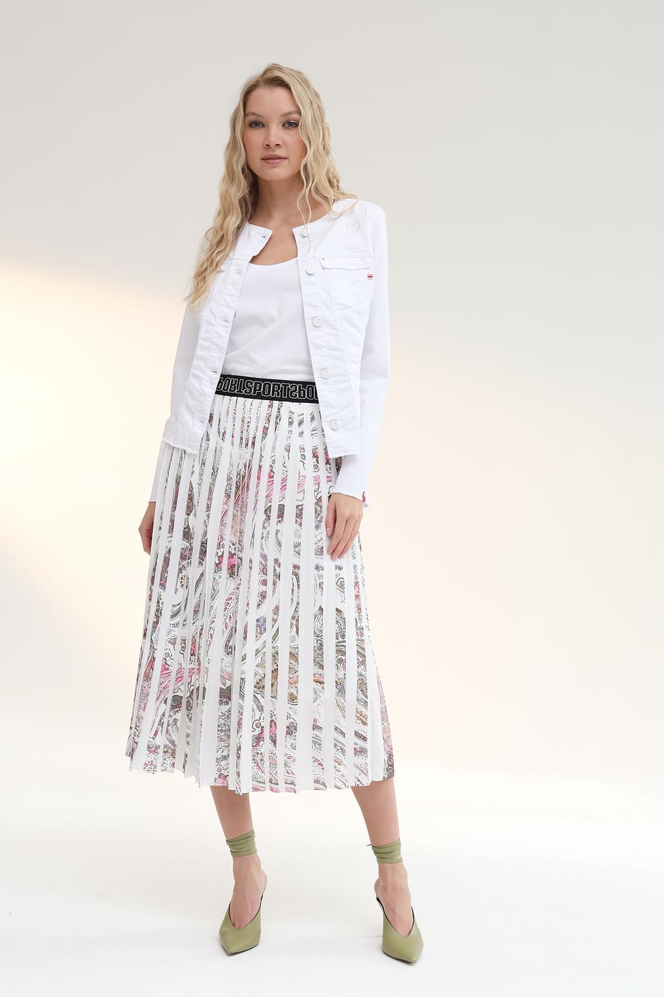 Жакет Ppep. женский белый приталенный