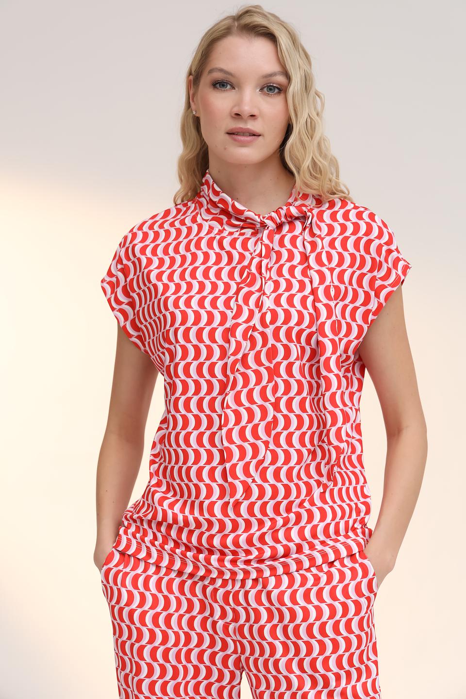 Блуза Gerry Weber в красный принт