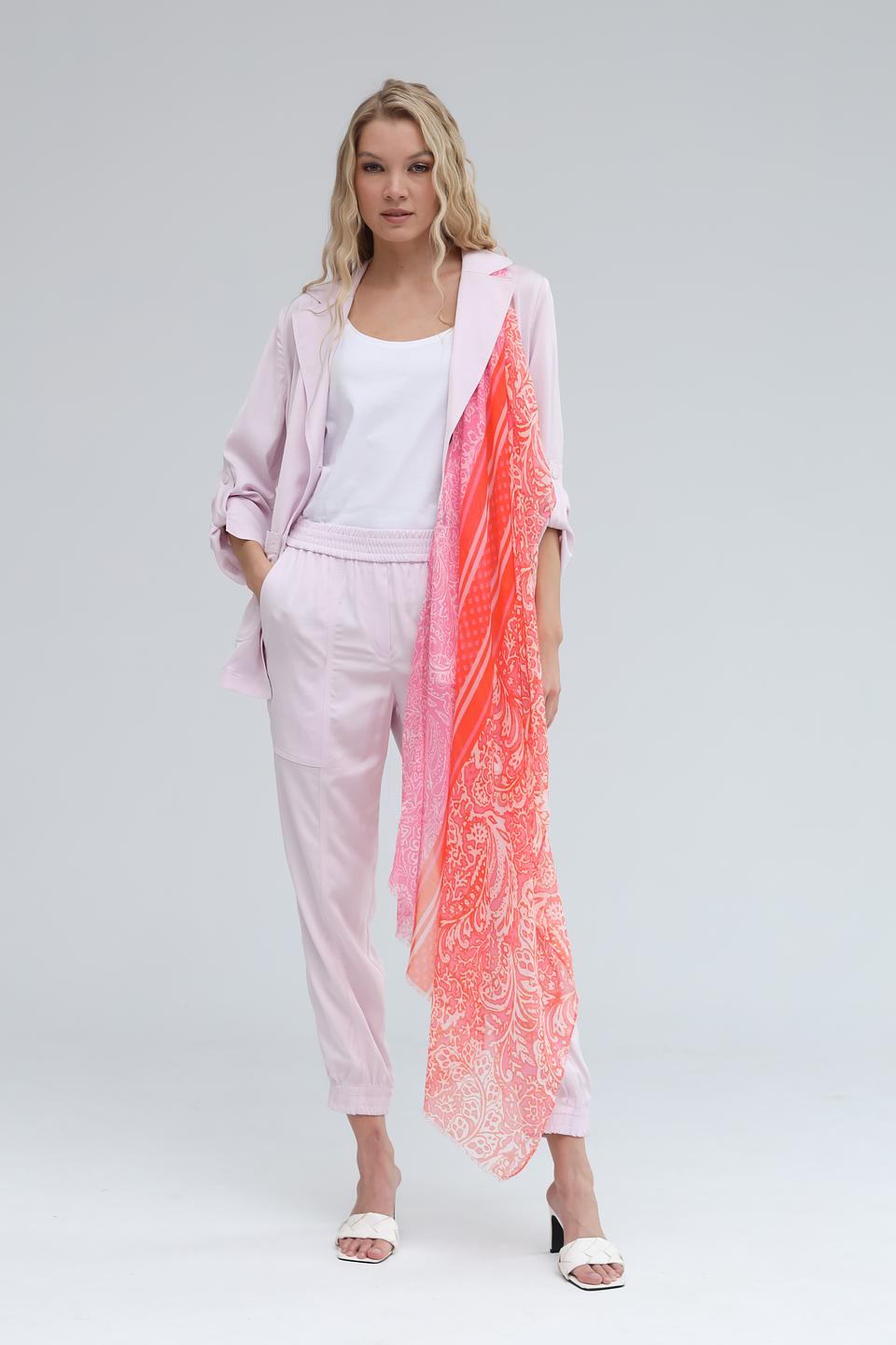 Шарф Gerry Weber EDITION с узором коралловый