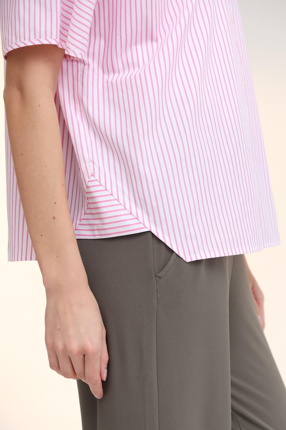 Рубашка Gerry Weber полоска розовая