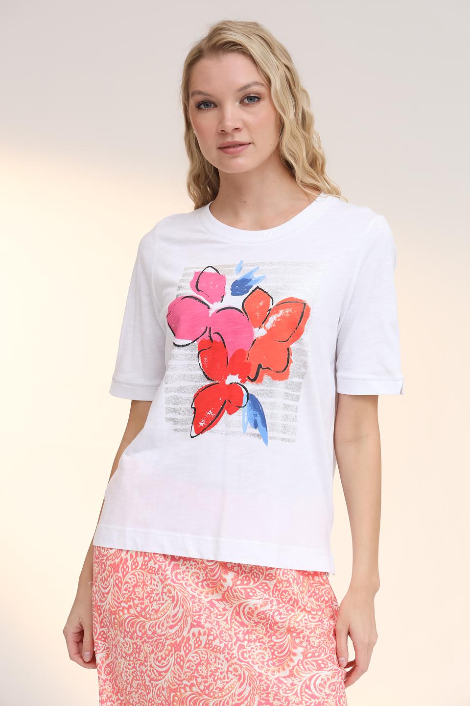 Футболка Gerry Weber с цветочным принтом